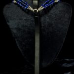 18K Gold-Plated Malachite & Lapis Jewelry Set