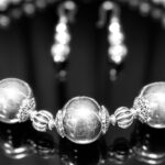 Vintage Silver Filigree Graduated Orb Jewelry Set