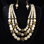 Multi-Row Milk Pearl Necklace Set