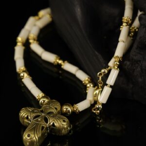Cream Bone Choker