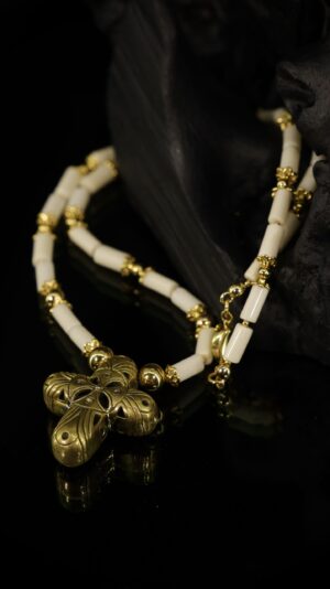 Cream Bone Choker