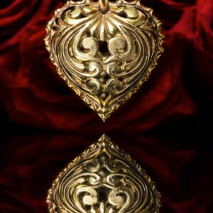Gold Heart Shape Necklace