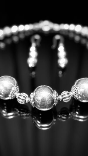 Antique silver set, 114 g — handmade jewelry by Frolov Jewels (view 3)
