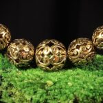 Brass beads — handmade jewelry by Frolov Jewels (view 2)