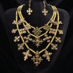 Ethiopian Gold Cross Necklace — handmade jewelry by Frolov Jewels