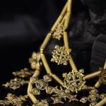 Ethiopian Gold Cross Necklace — handmade jewelry by Frolov Jewels (view 2)