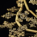 Ethiopian Gold Cross Necklace — handmade jewelry by Frolov Jewels (view 5)