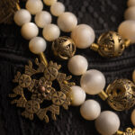 Ethiopian Ivory Cross Necklace — handmade jewelry by Frolov Jewels (view 4)
