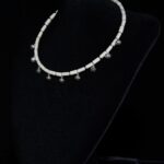 Ivory Bone Charm Choker set — handmade jewelry by Frolov Jewels (view 2)
