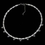 Ivory Bone Charm Choker set — handmade jewelry by Frolov Jewels (view 3)