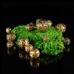 Antique Golden Filigree Beads