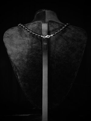 Ukrainian Trident Onyx Pendant — handmade jewelry by Frolov Jewels (view 2)