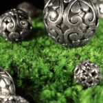 Nickel-silver beads — handmade jewelry by Frolov Jewels (view 2)