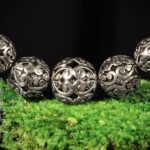 Nickel-silver beads — handmade jewelry by Frolov Jewels (view 4)