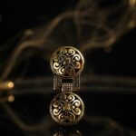Kniazha Chepraha — small round clasp — handmade jewelry by Frolov Jewels